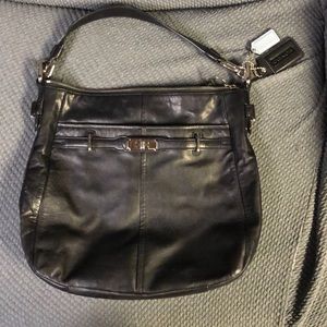 Large Black coach Purse
